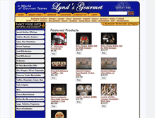 Tablet Screenshot of lyndsgourmet.com